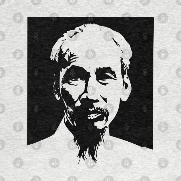 Ho Chi Minh Portrait by Suva